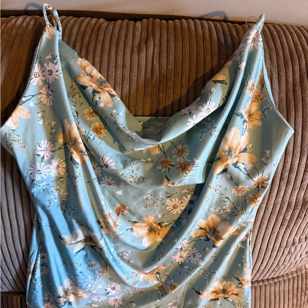 Floral Strapped Dress